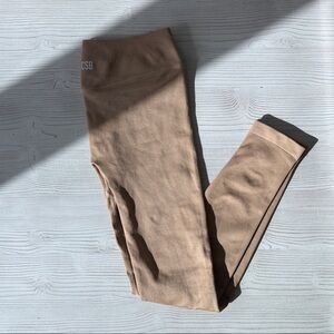 CSB X Isabelle Mathers Tan Leggings Size Small 🤎